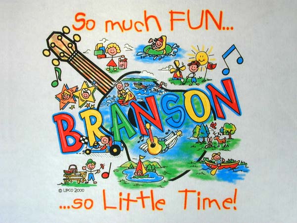 Branson So Much Fun Little Time T-Shirt Design D01305BRANSO