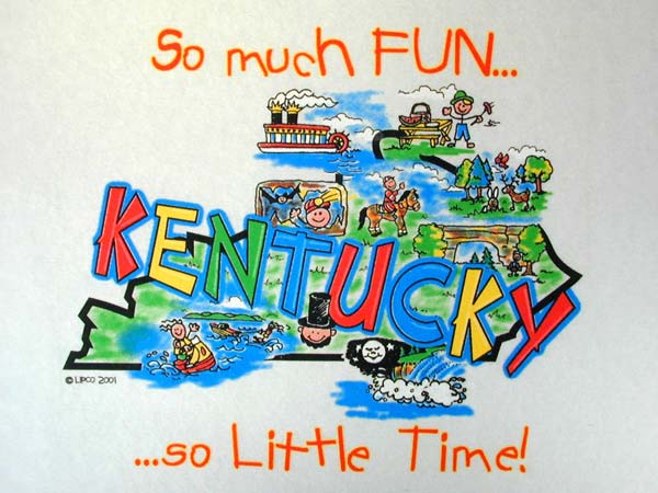 Kentucky So Much Fun Little Time T-Shirt Design D01305NDKY