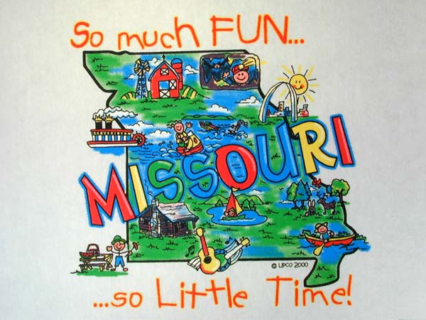 Missouri So Much Fun So Little Time Design D01305NDMO