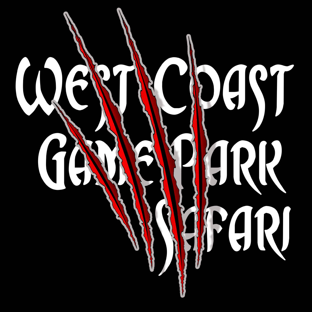 West Coast Game Park Safari Custom T-Shirt Design D01932WESTCO