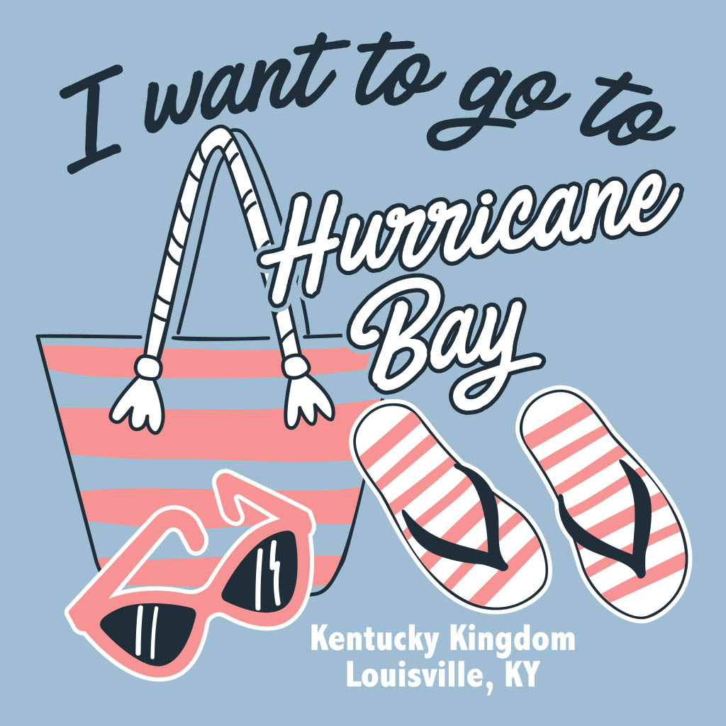 I Want To Go Hurricane Bay T-Shirt Design D02455KENTUC