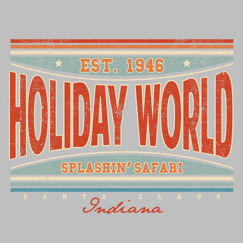 Holiday World Splashin' Safari Distressed T-Shirt Design D03400HDWDSS