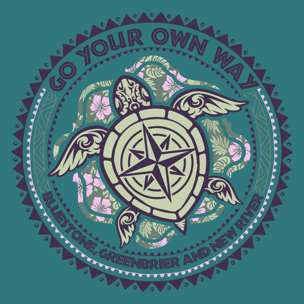 Go Your Own Way Turtle Design