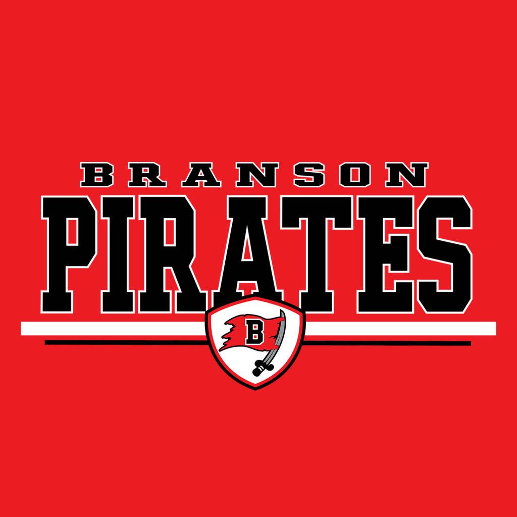 Branson Pirates T-Shirt Design D03954BNPIRT