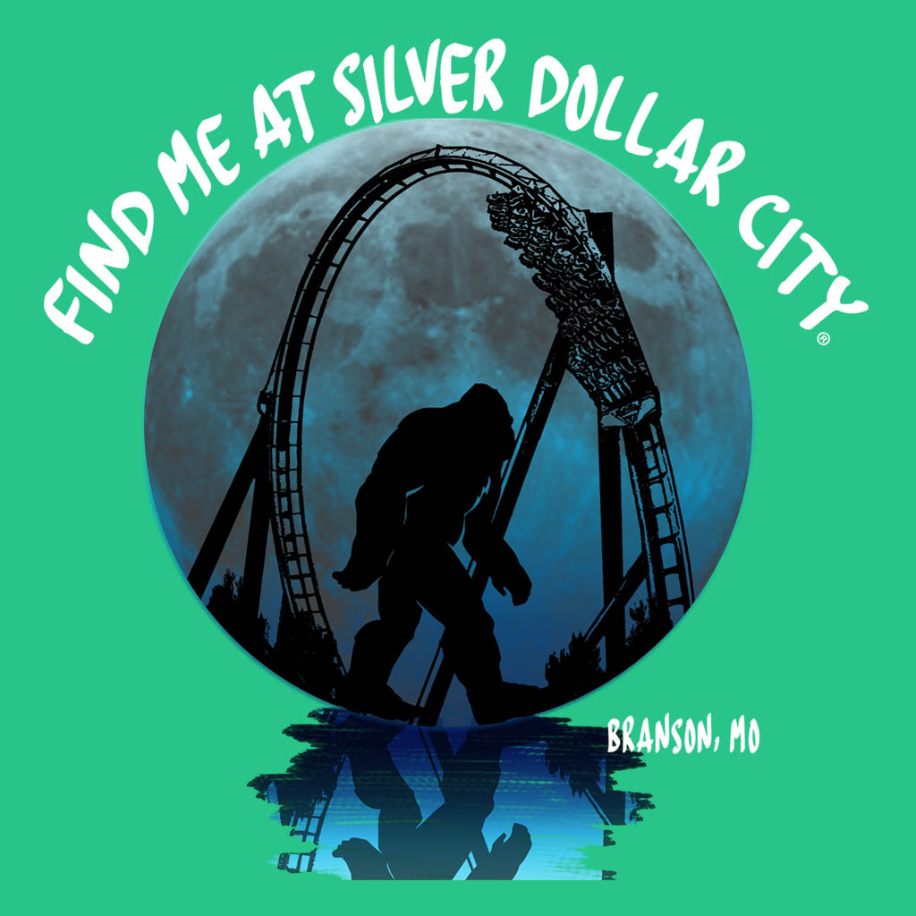 Silver Dollar City Bigfoot T-Shirt Design D03974FDMSDC