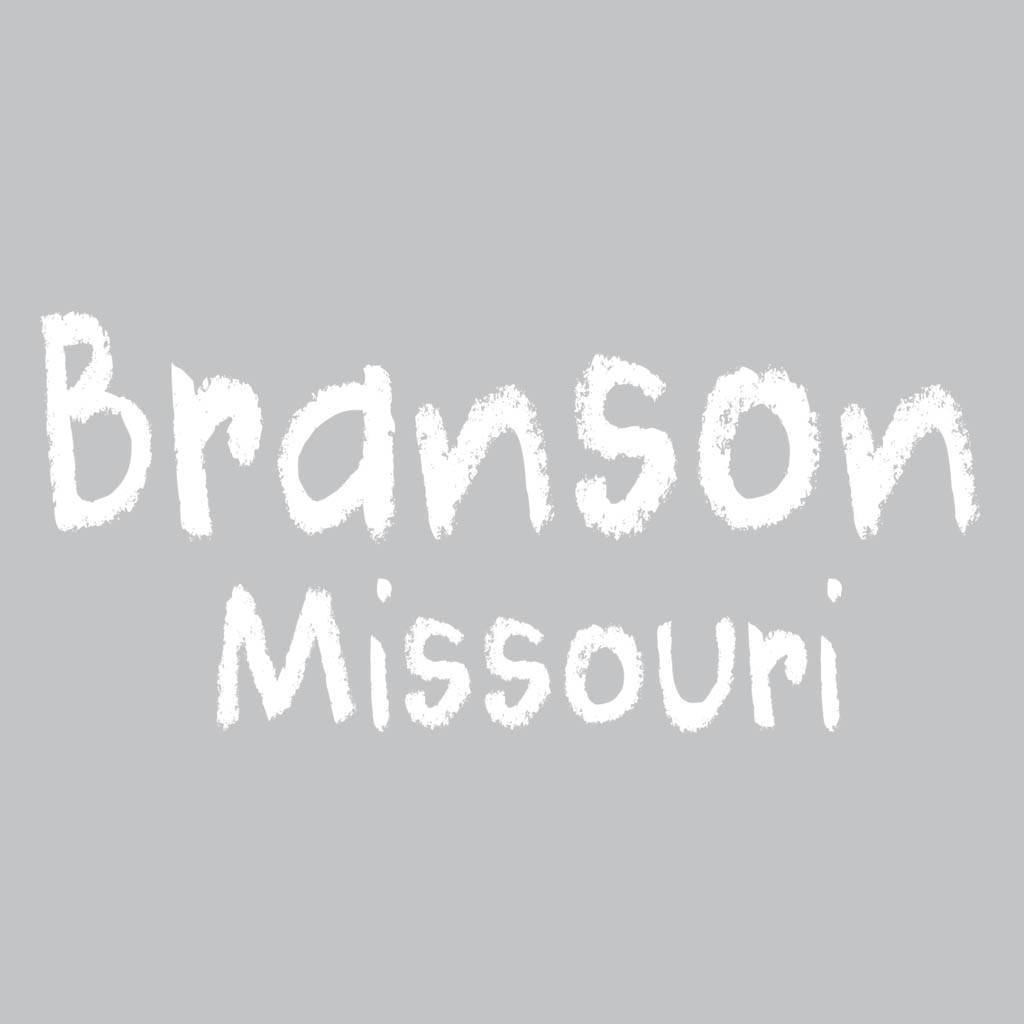 Branson Cool Crayon Font Left Chest T-Shirt Design D04043BRSNLC