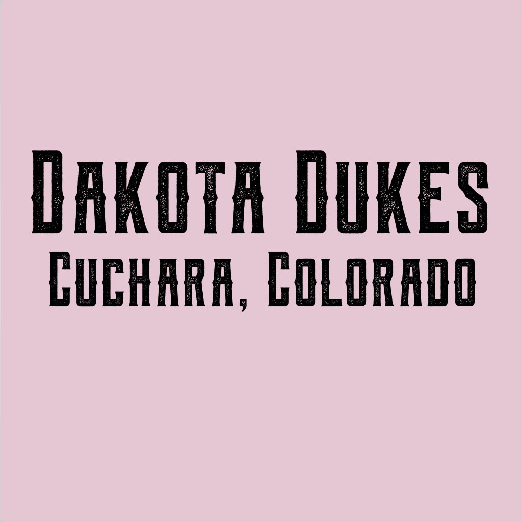 Dakota Dukes Cuchara CO Front Chest T-Shirt Design D04138DAKDFC