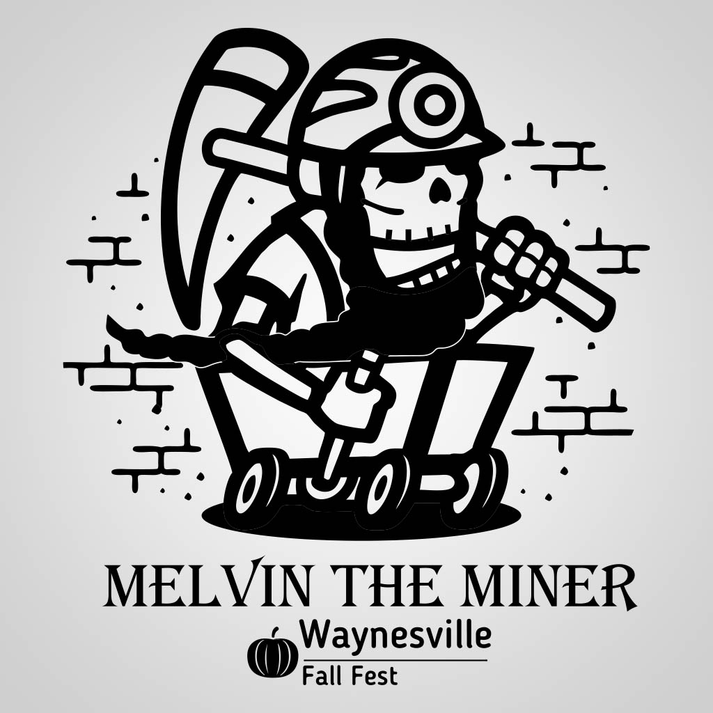 Melvin The Miner WFF T-Shirt Design D04202MELVIN