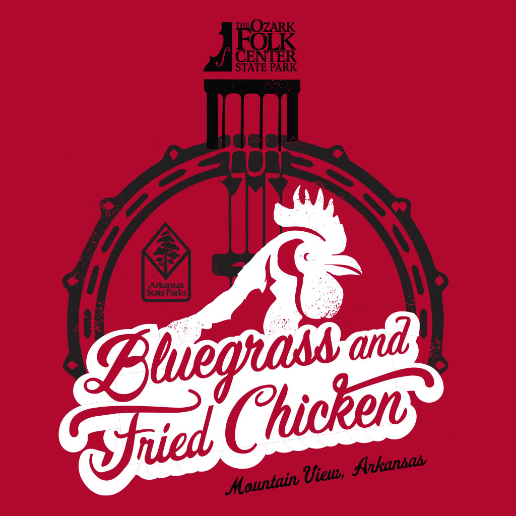 Bluegrass And Fried Chicken T-Shirt Design D04414BGFCKC