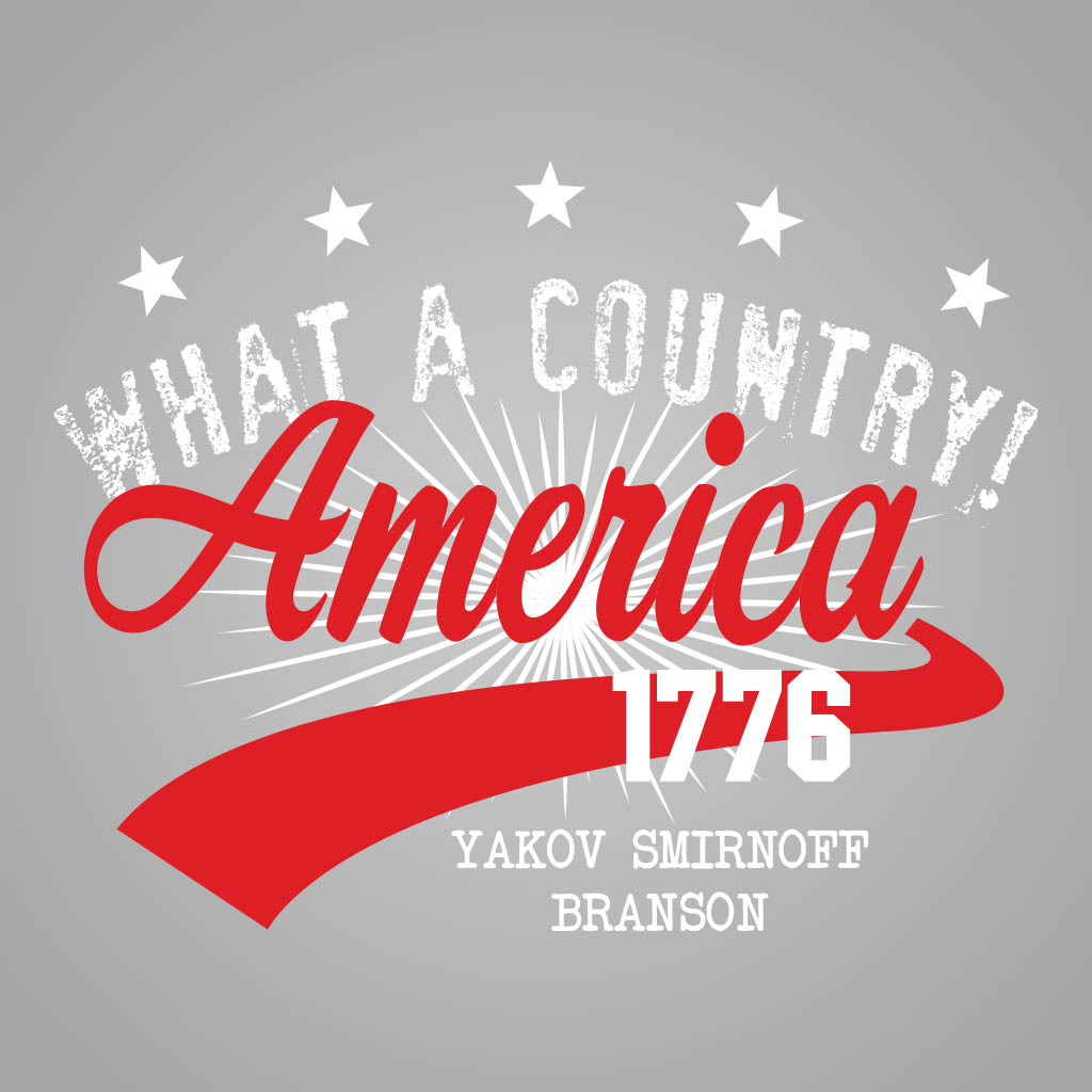 Yakov Smirnoff 1776 T-Shirt Design D04451YAKOVS