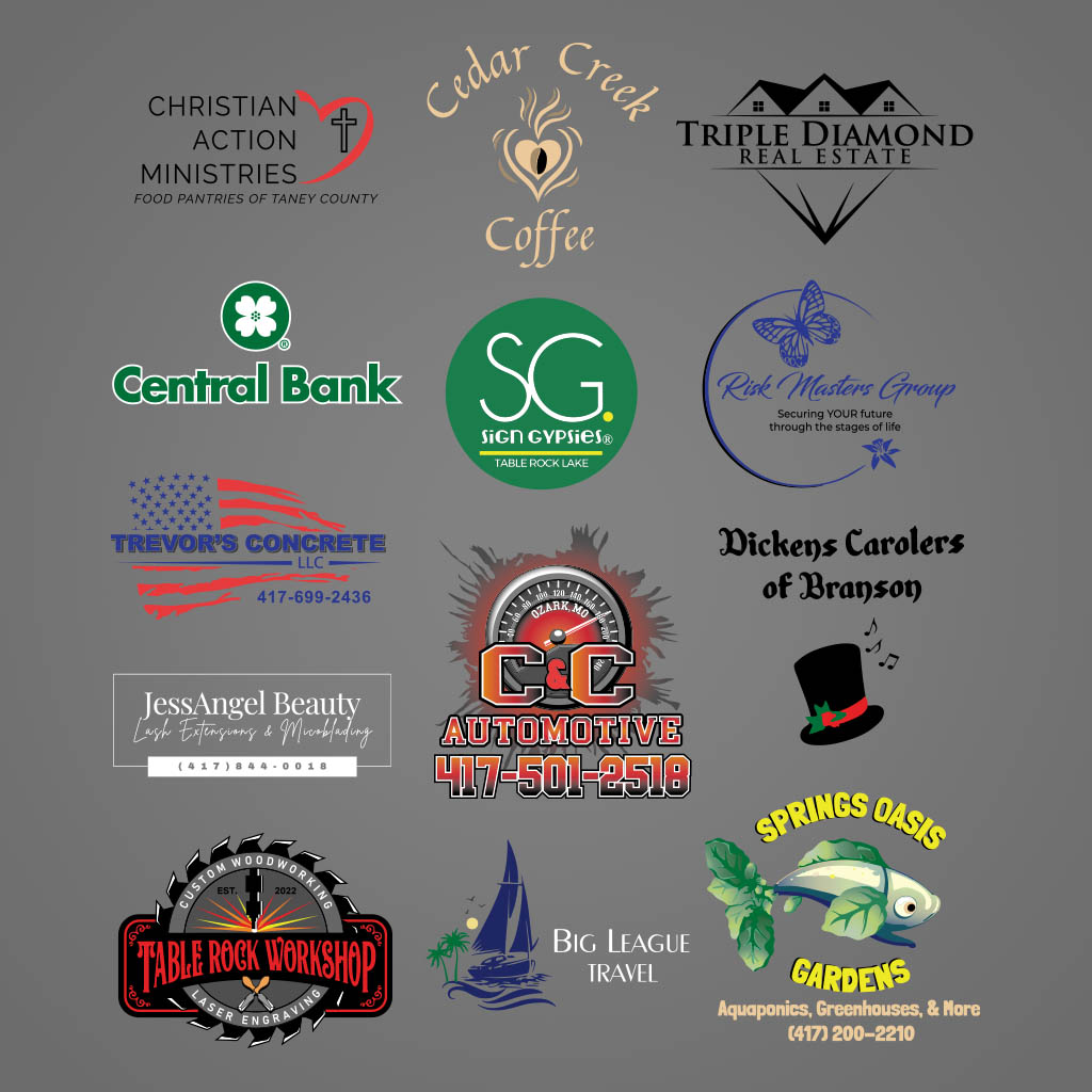 Coffee Creations Golf Sponsors Full Back T-Shirt Design