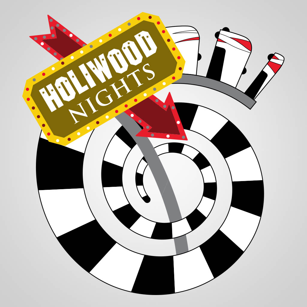 Holiwood Nights HW T-Shirt Design D04668HLWNGT