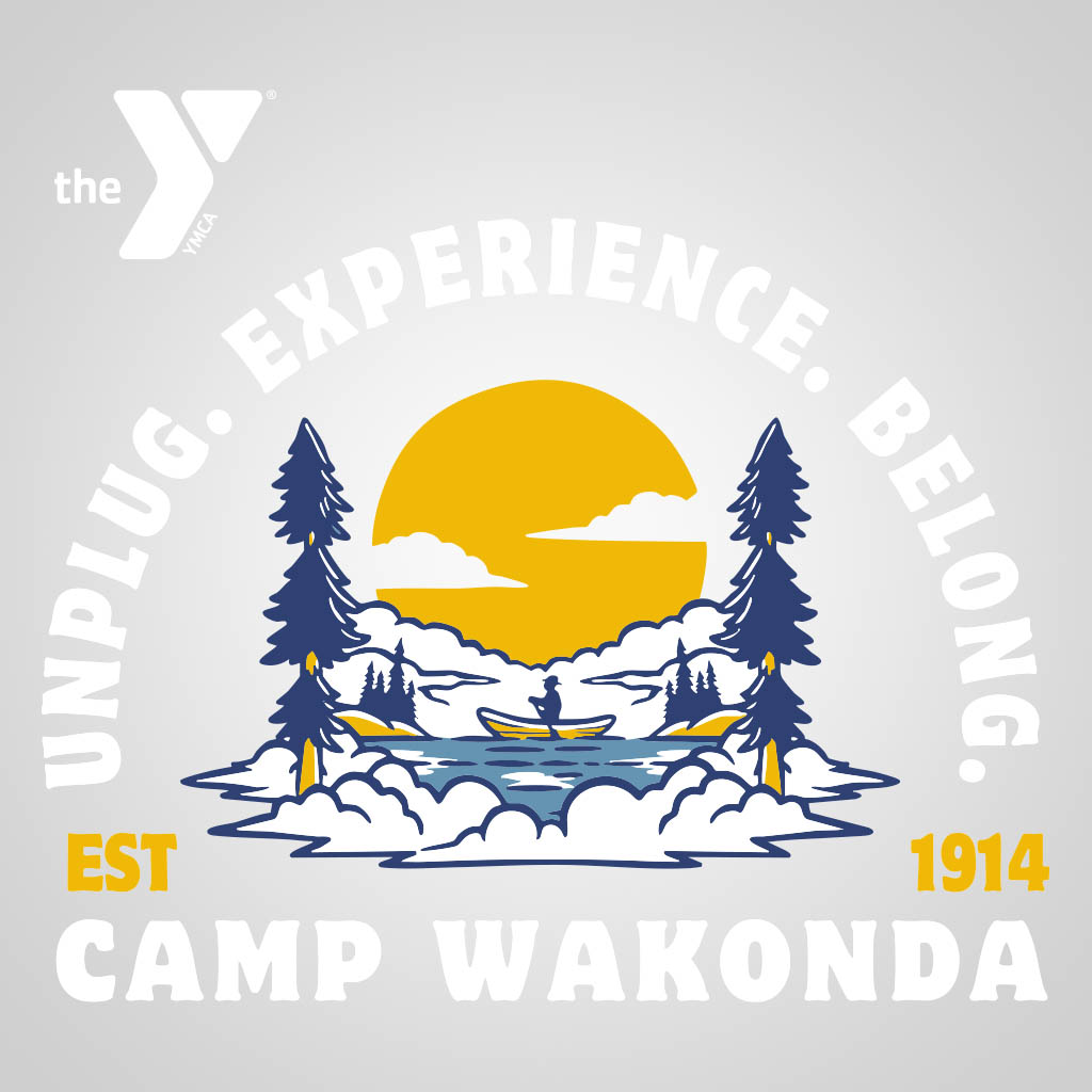 Camp Wakonda T-Shirt Design D04681UEBCWK