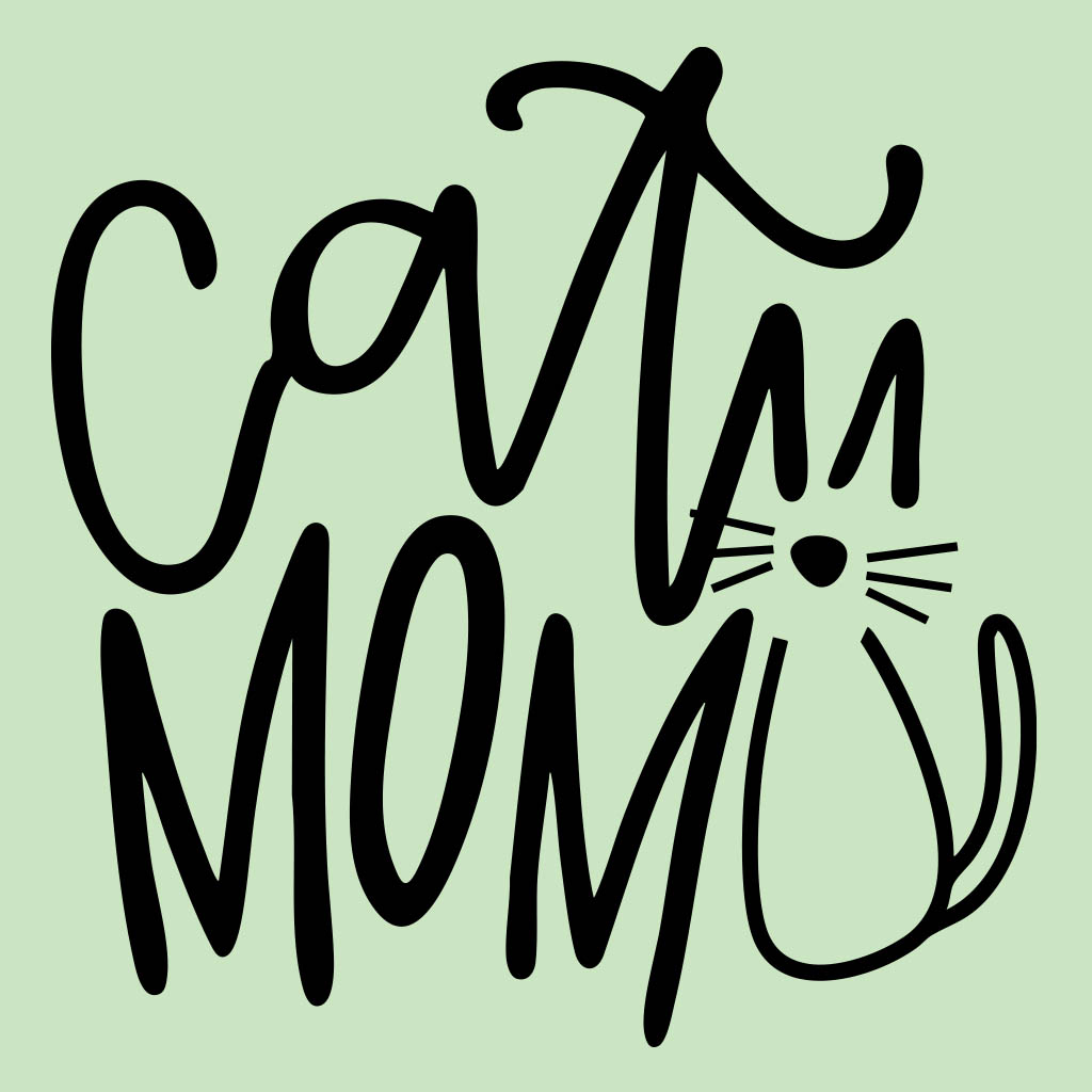 Cat Mom T-Shirt Design D04710CATMOM