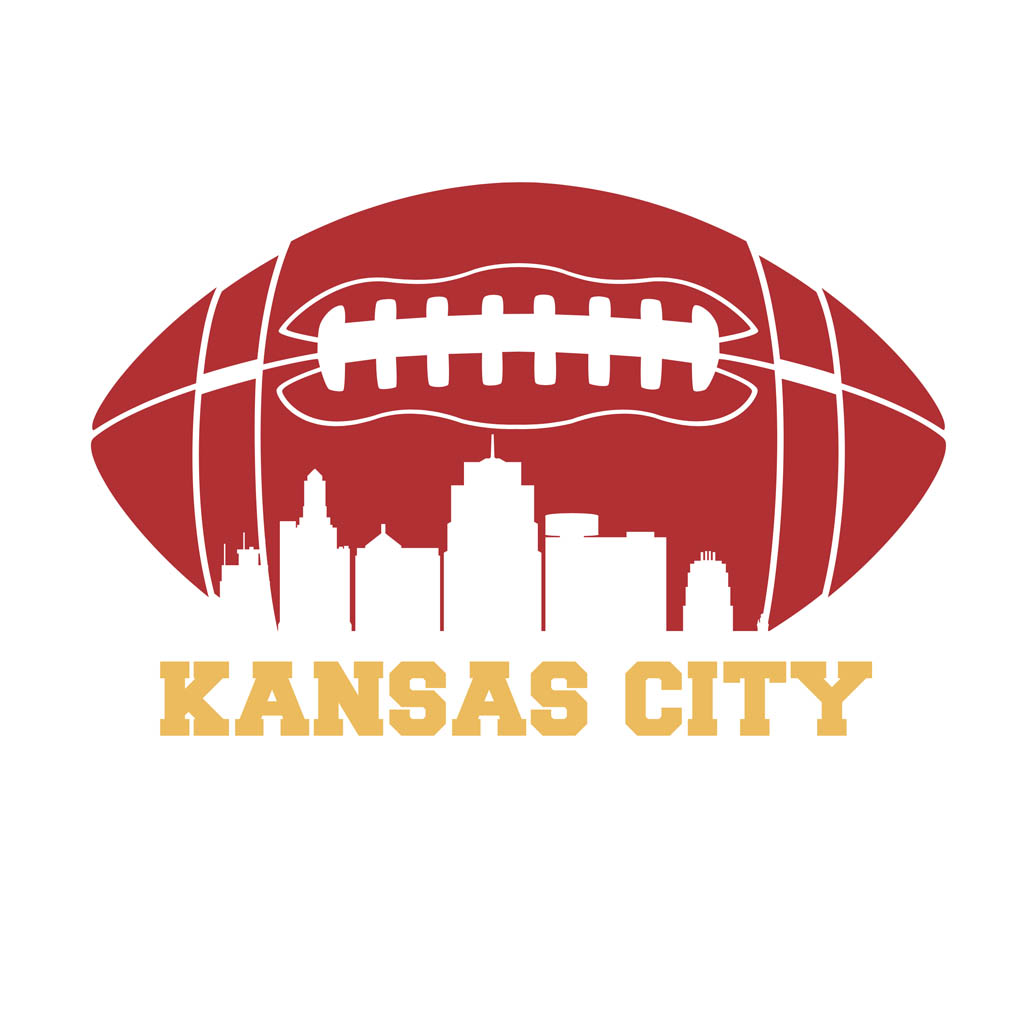 Kansas City Football Skyline GMC Design GMC02156
