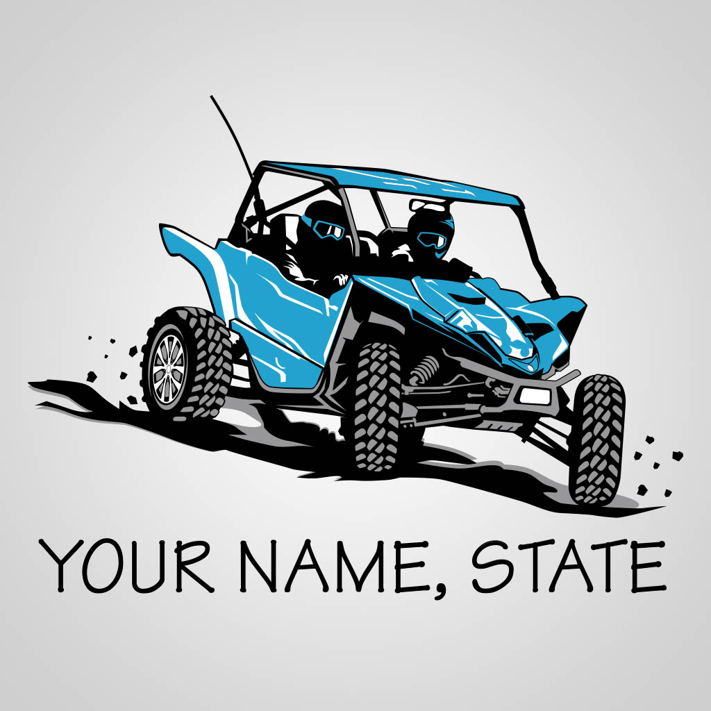 UTV Vehicle With Name Drop GMS Design