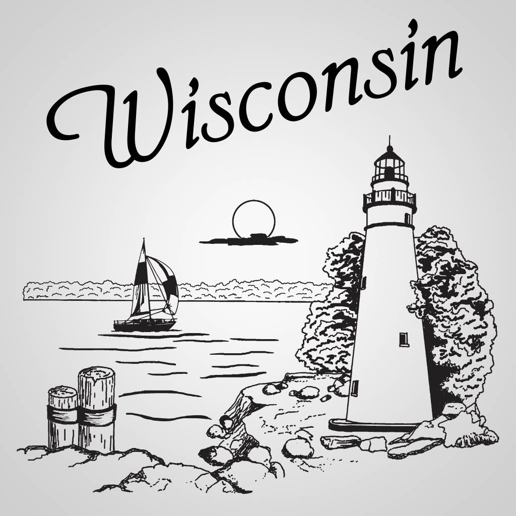 Lighthouse Wisconsin GPC Design GPC13012