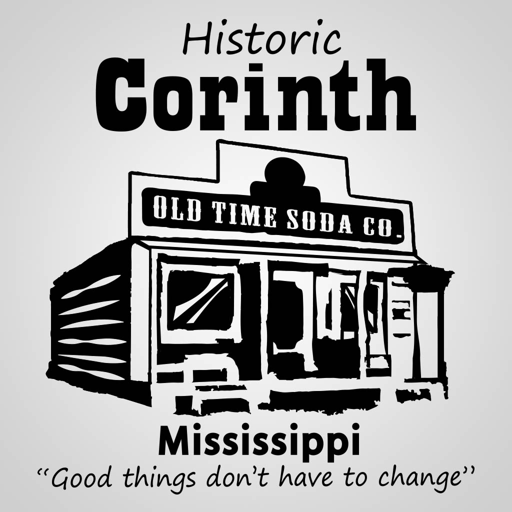 Historic Corinth, Mississippi Pad Print Design GPC13714