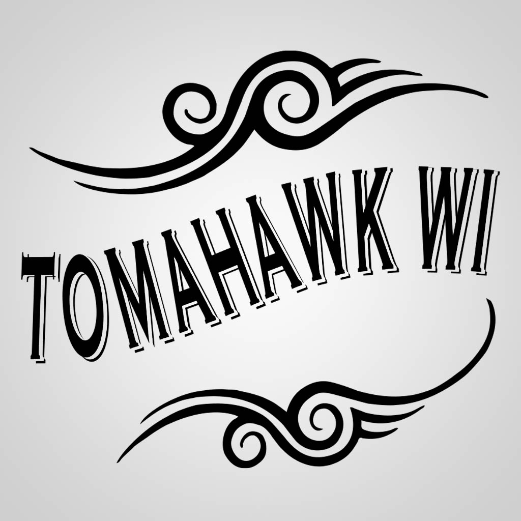 Banner Scroll, Tomahawk, WI GPC14665