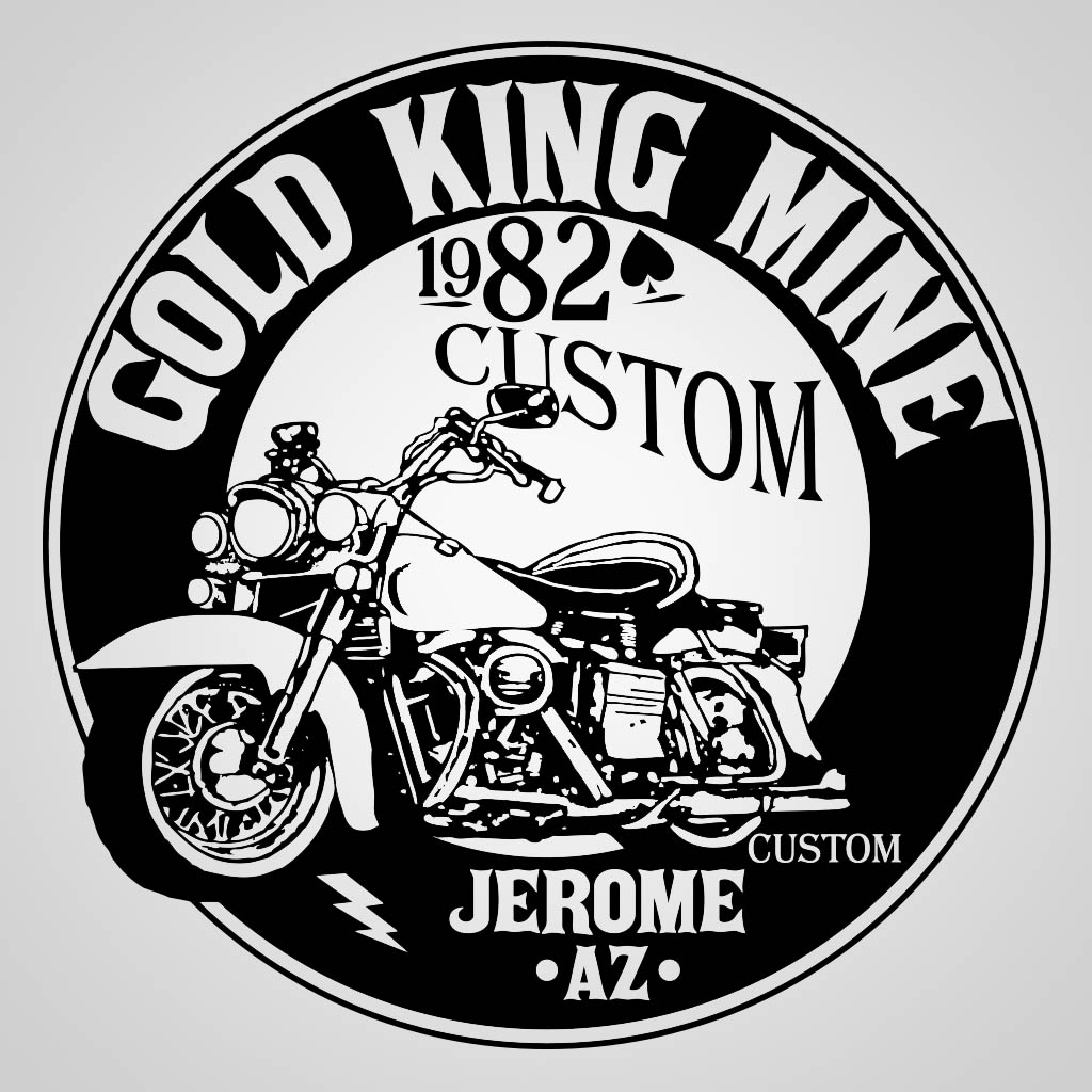 Gold King Mine Jerome AZ Circle GPC Design GPC15193