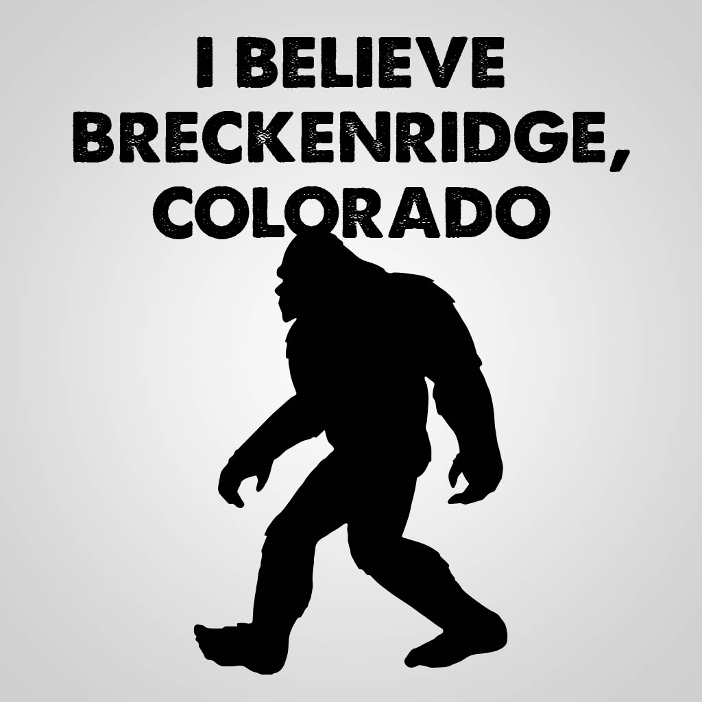 Bigfoot I Believe Breckenridge GPC Design GPC15432