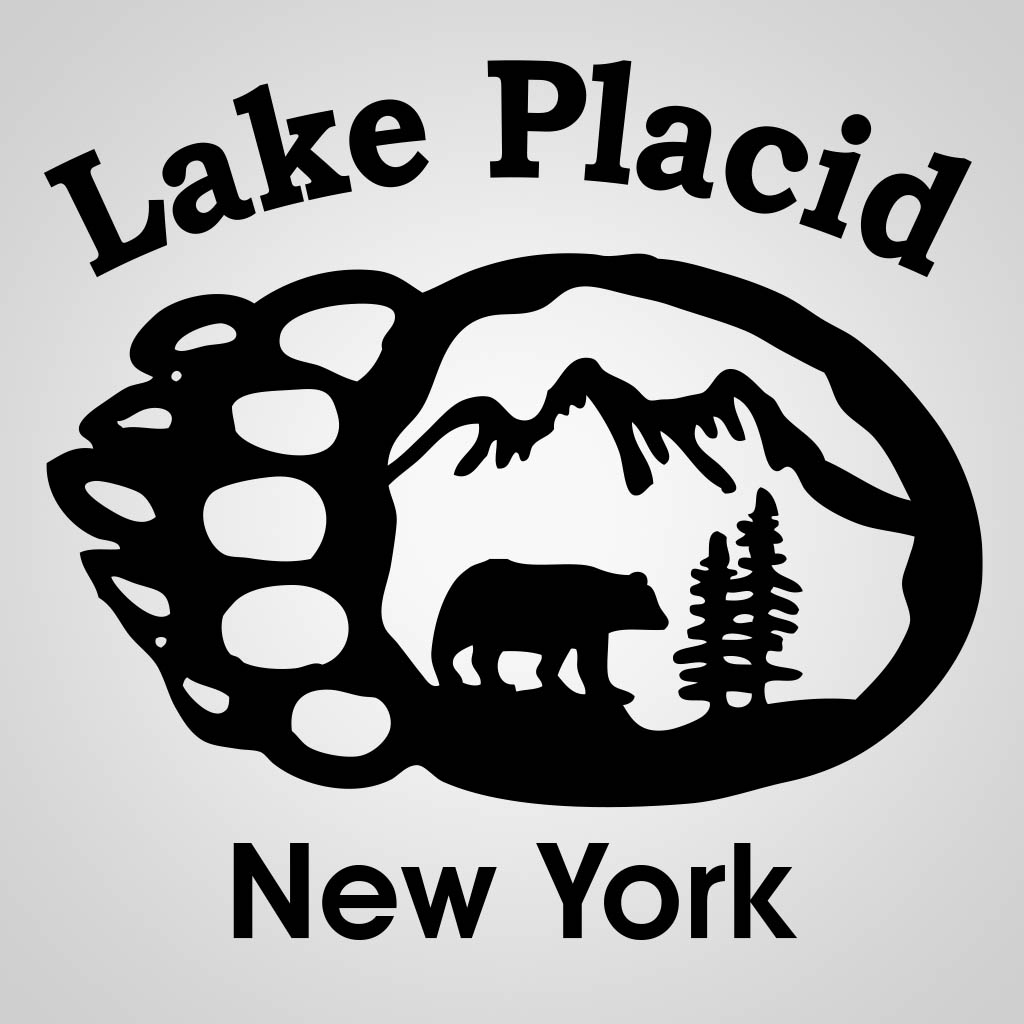 Lake Placid New York With Bear Paw GPC Design GPC16187
