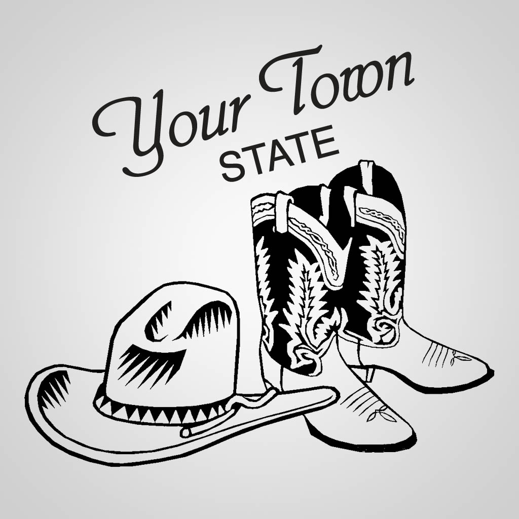 Cowboy Boots & Hat GPX Design