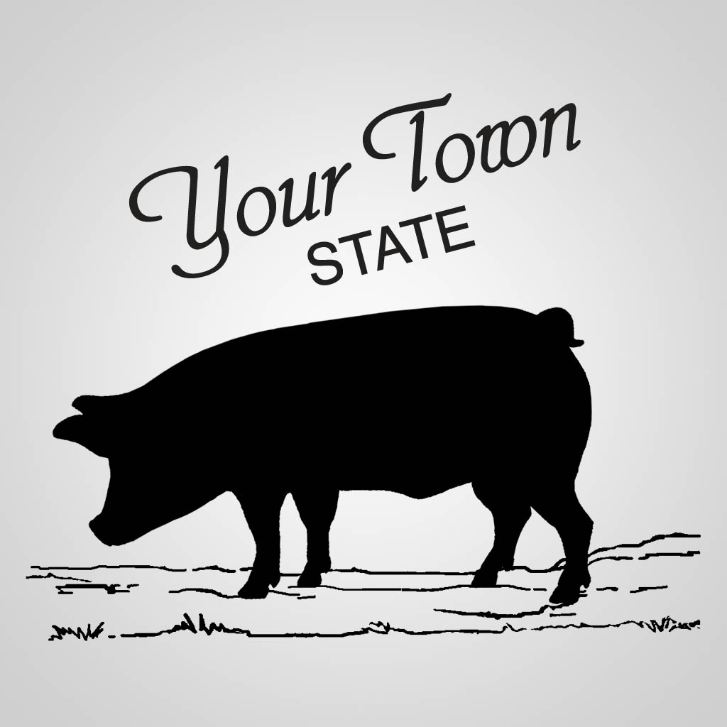 Pig Silhouette GPX Design GPX01126