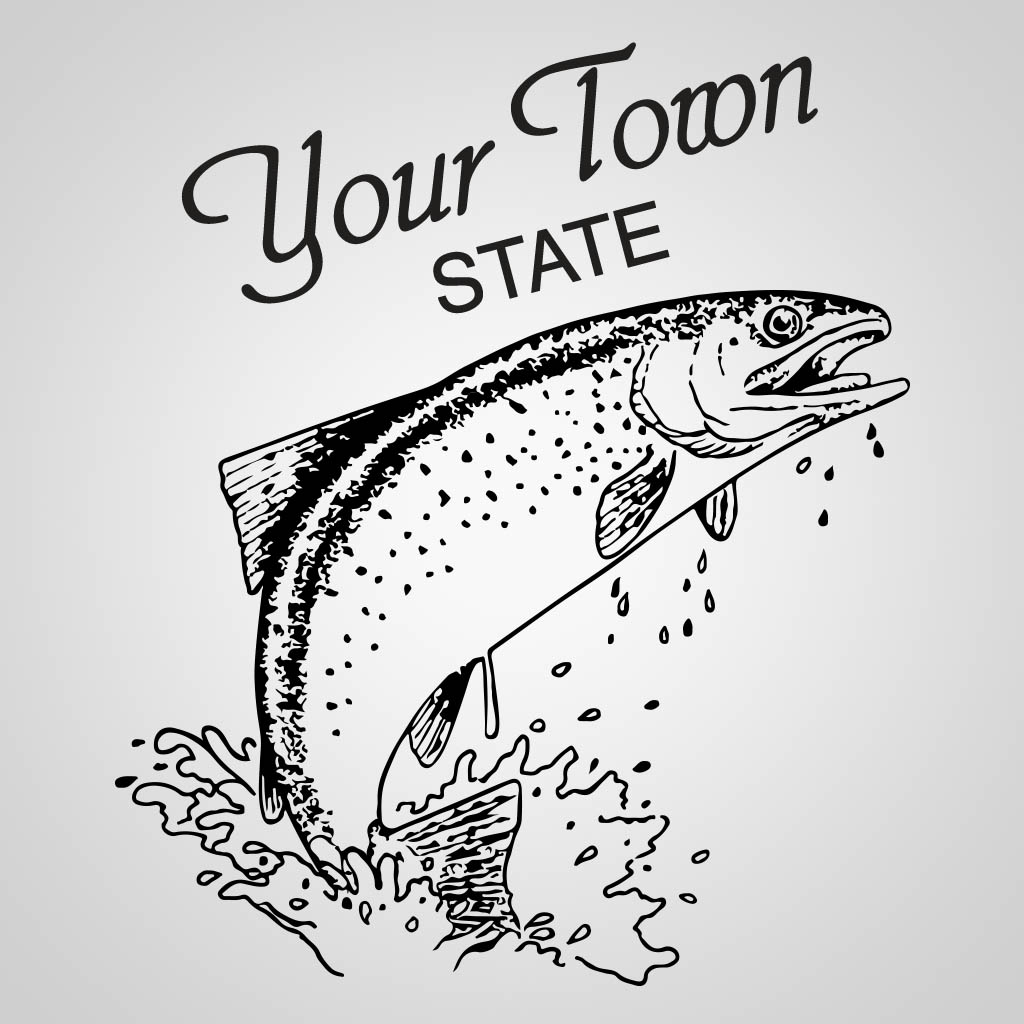 Leaping Trout GPX Design GPX01141