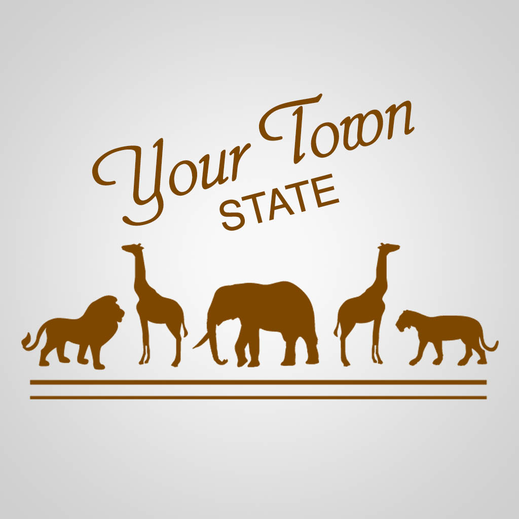 Zoo Animals GPX Design