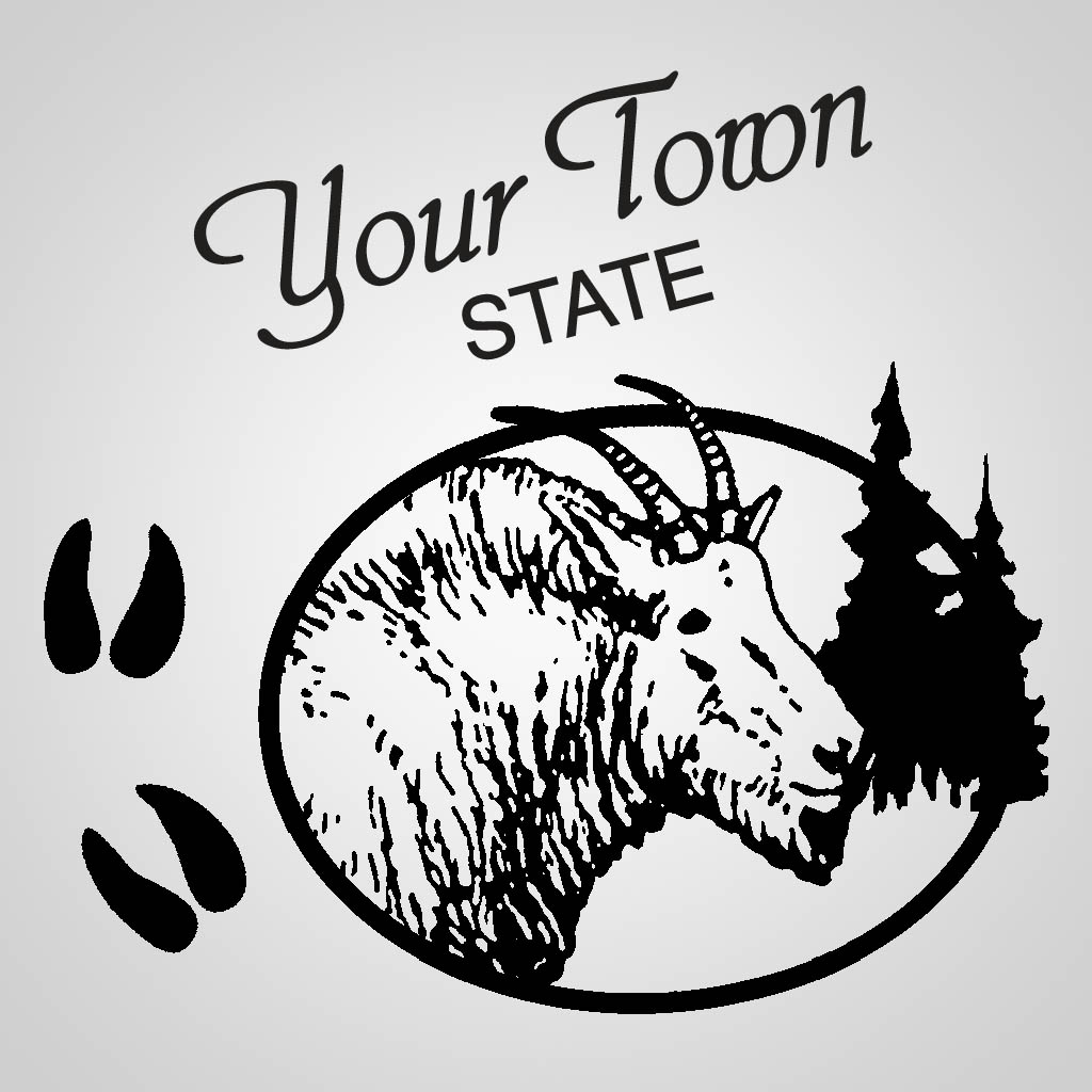 Mountain Goat & Tracks GPX Design GPX01234