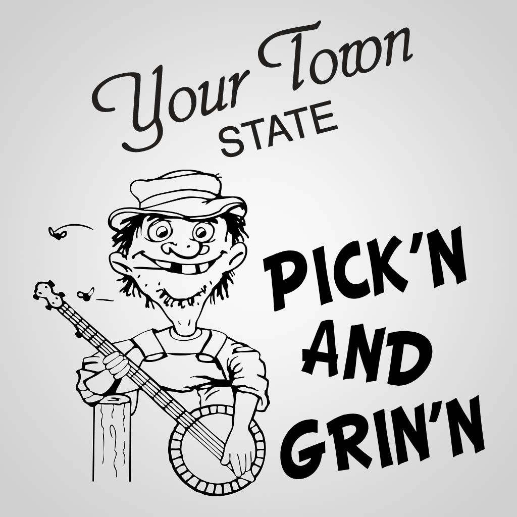 Pick'n And Grin'n Hillbilly GPX Design GPX01245