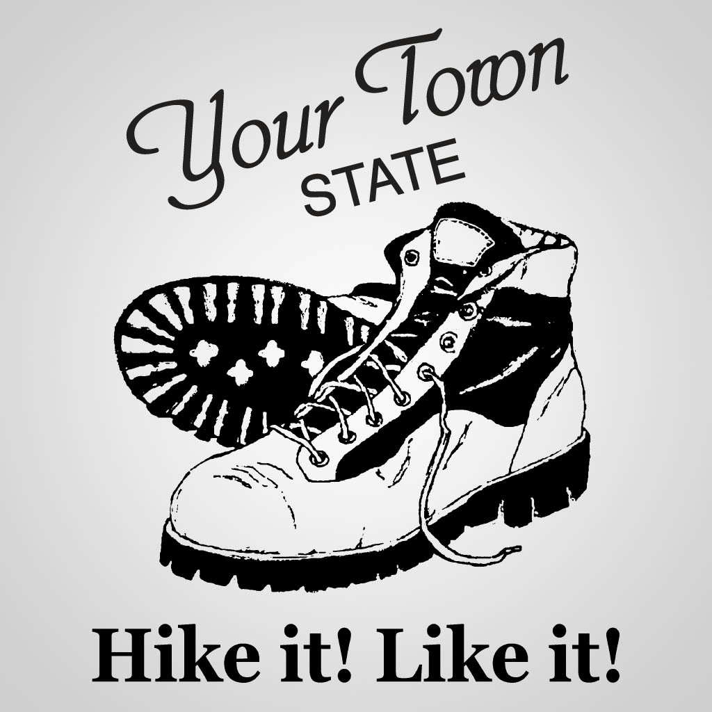 Hike It Like It Boots GPX Design