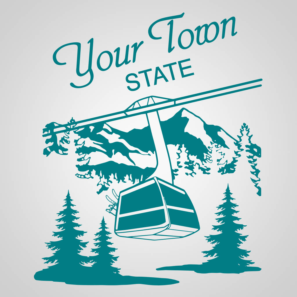 Gondola Ski Lift GPX Design