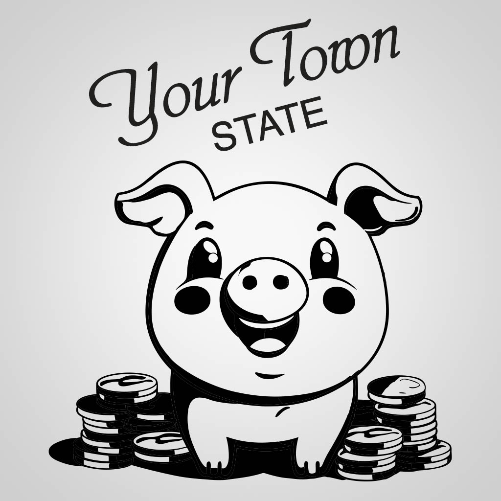 Cute Piggy GPX Design GPX01399