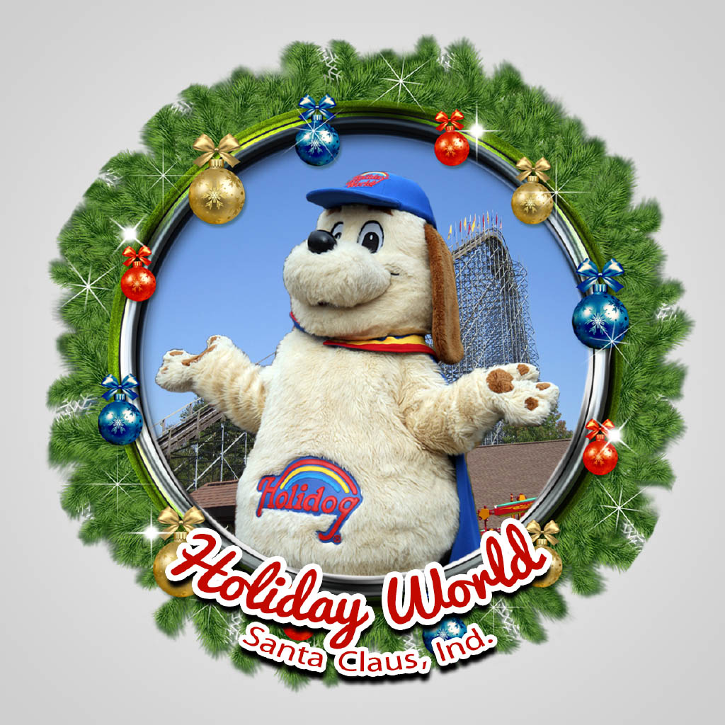 Holiday World Holidog Wreath JMC Design JMC00070