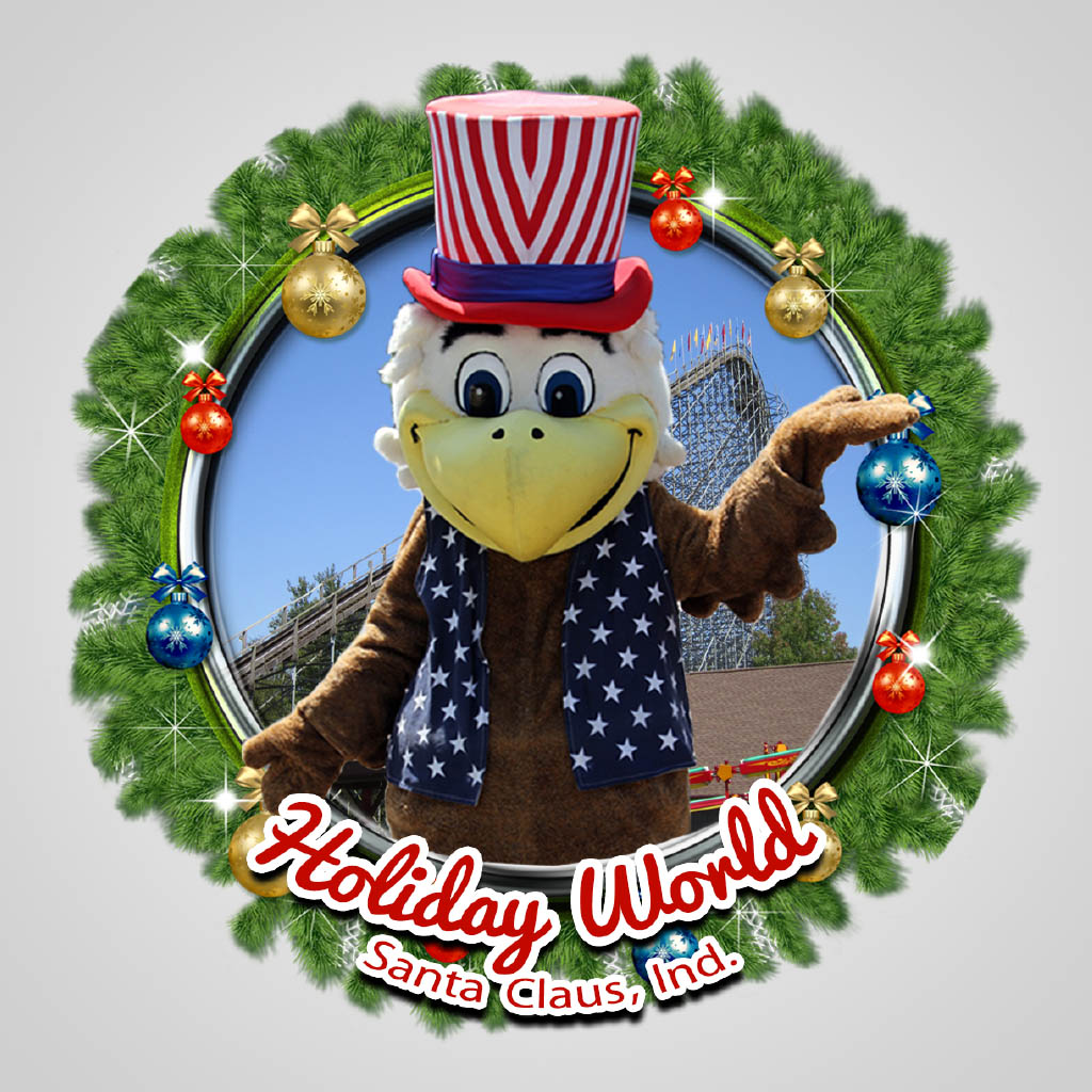 Holiday World George The Eagle Wreath JMC Design JMC00073