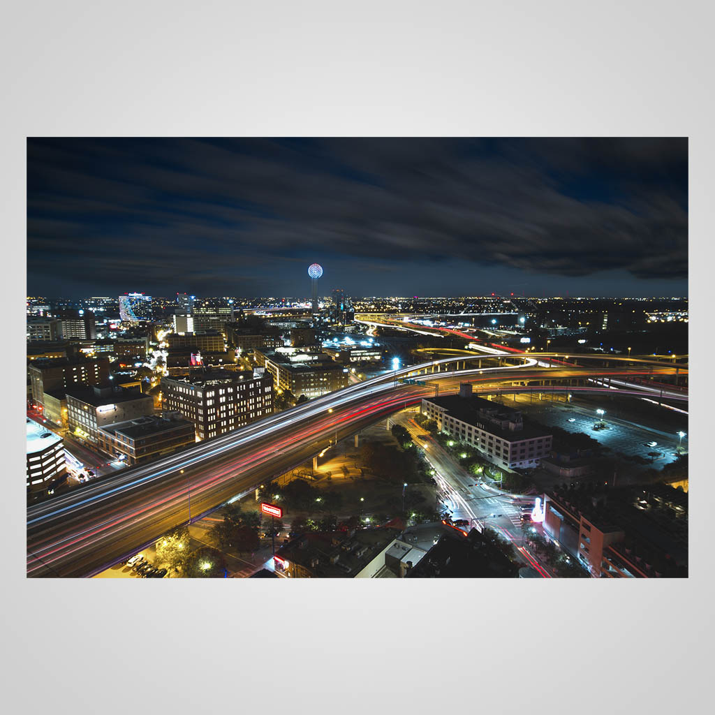 Dallas Texas Skyline JMC Design JMC00164