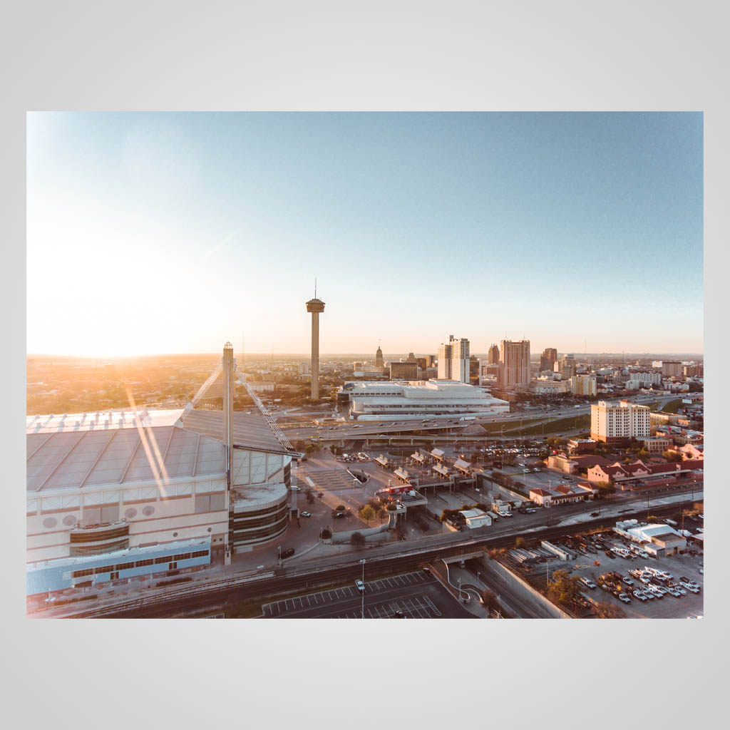 San Antonio Texas Skyline JMC Design JMC00165