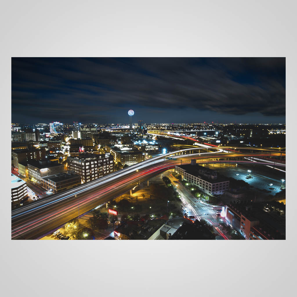 Dallas At Night JMC Design JMC00173