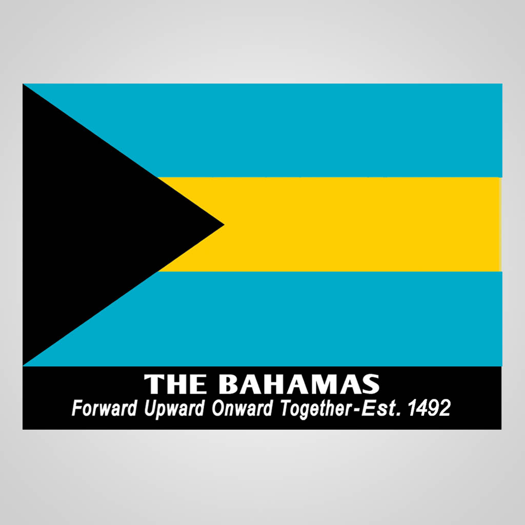 The Bahamas Flag JMC Design JMC00586