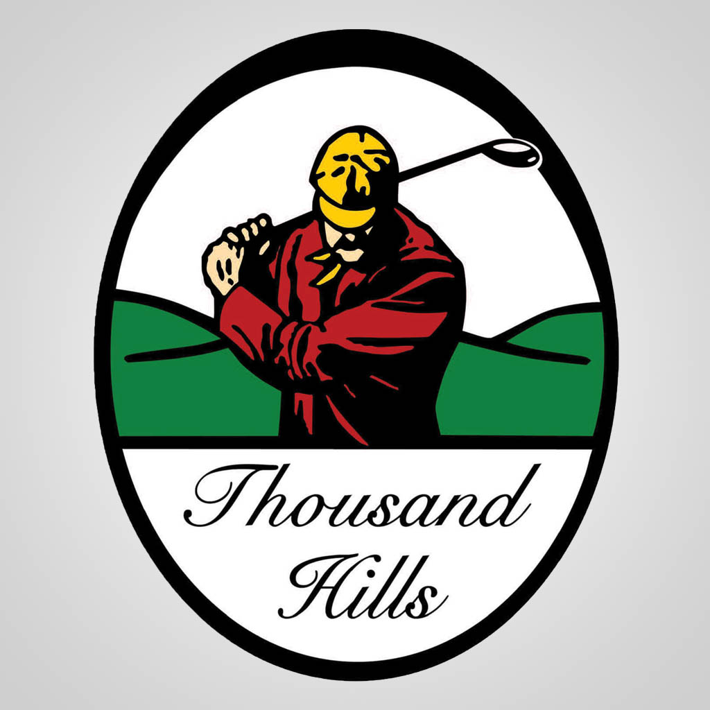 Thousand Hills Golf Resort Logo JMC Design