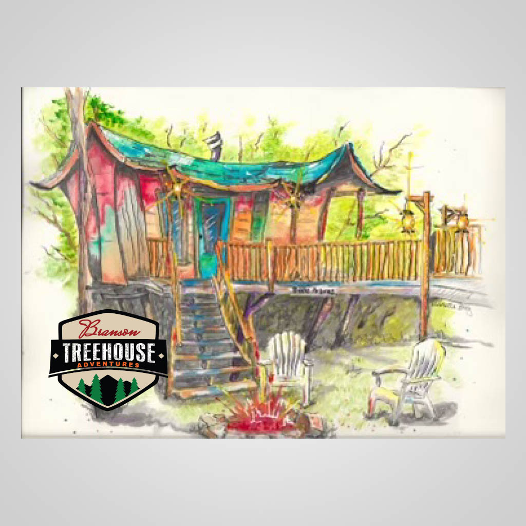 Branson Treehouse Adventures Belle Arbres JMC Design JMC00863