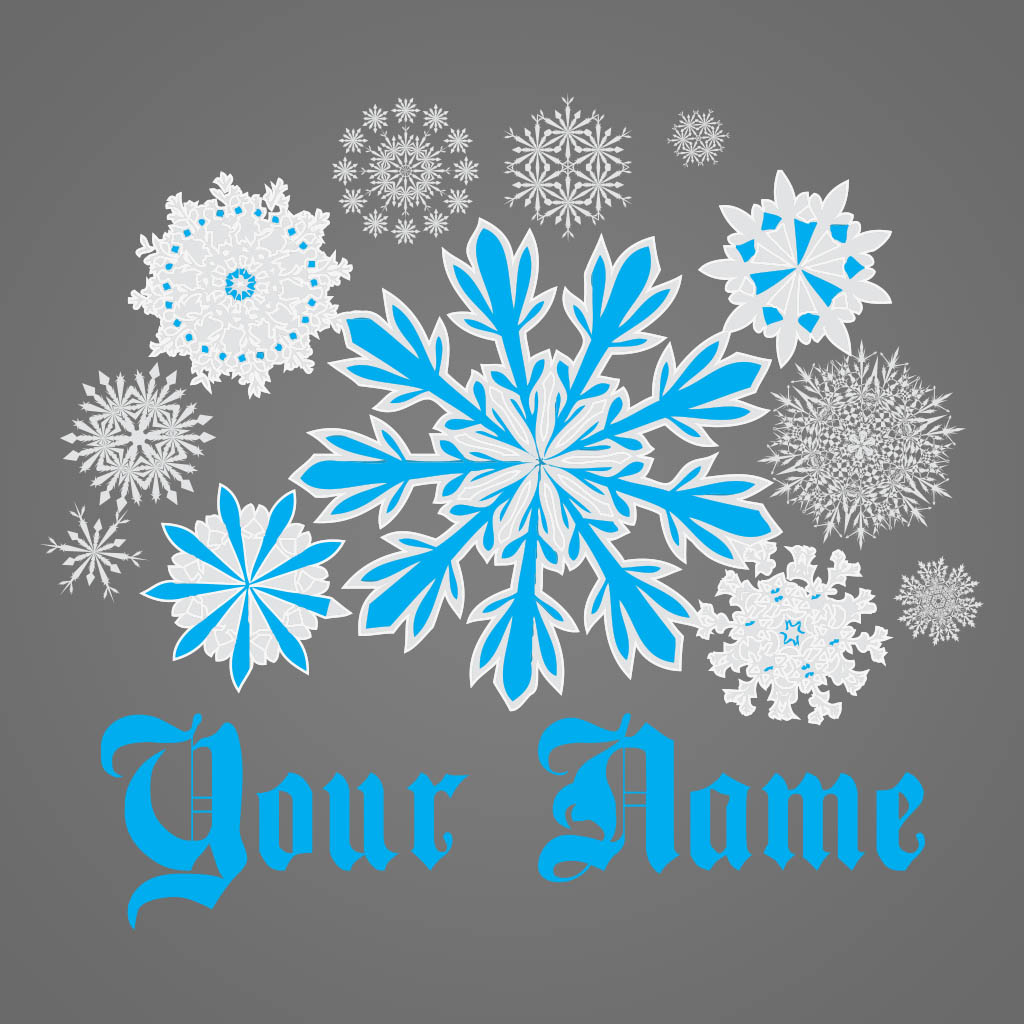 Color Snowflakes JPM Design JMS00026