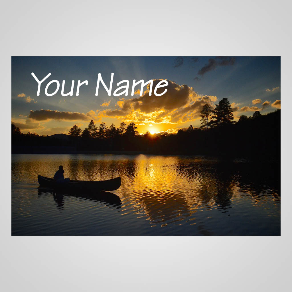 Sunset Canoe Lake JPM Design