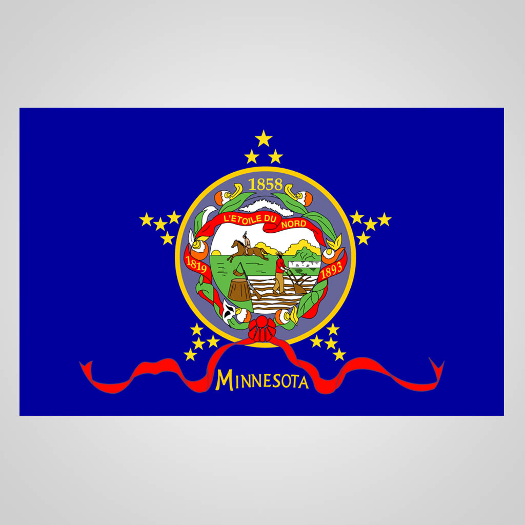 Minnesota Flag JPM Design JMS00151