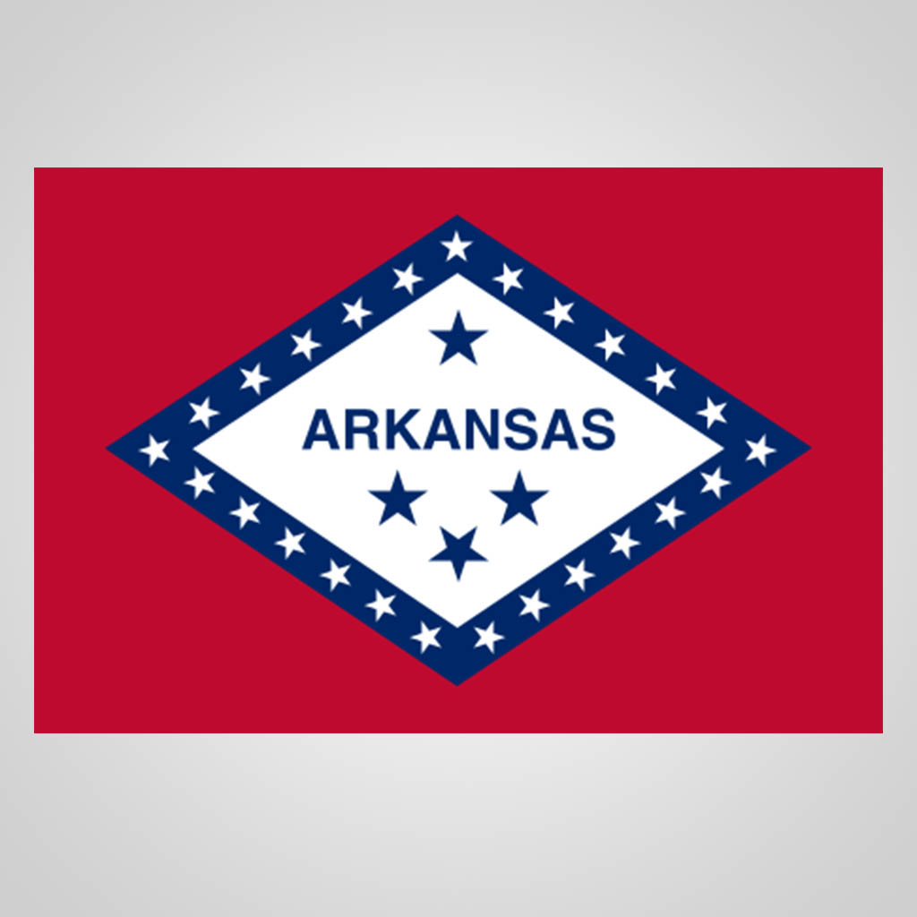 Arkansas State Flag JPM Design JMS00160
