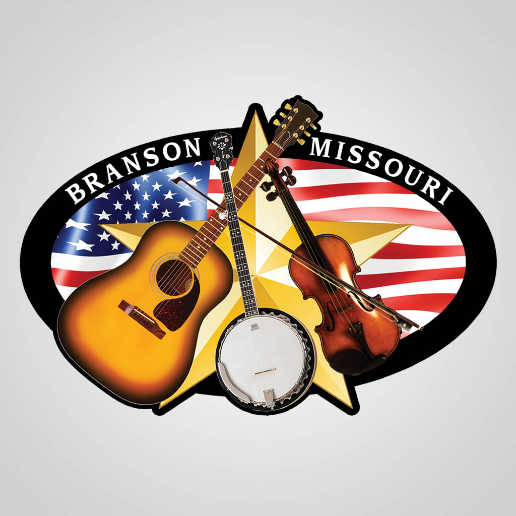 Music Instruments Flag & Star JPM Design JMS00171