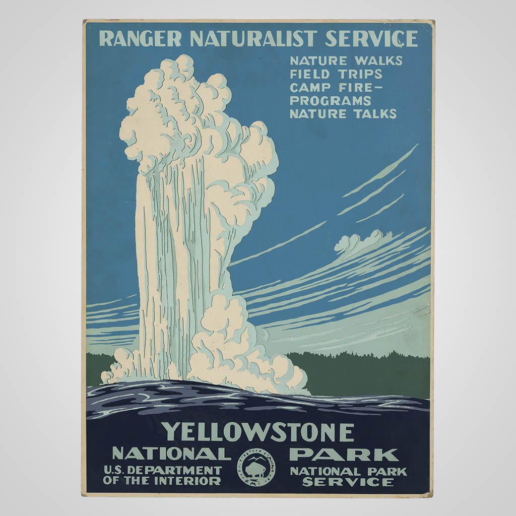 Yellowstone Poster JMS Design JMS00200