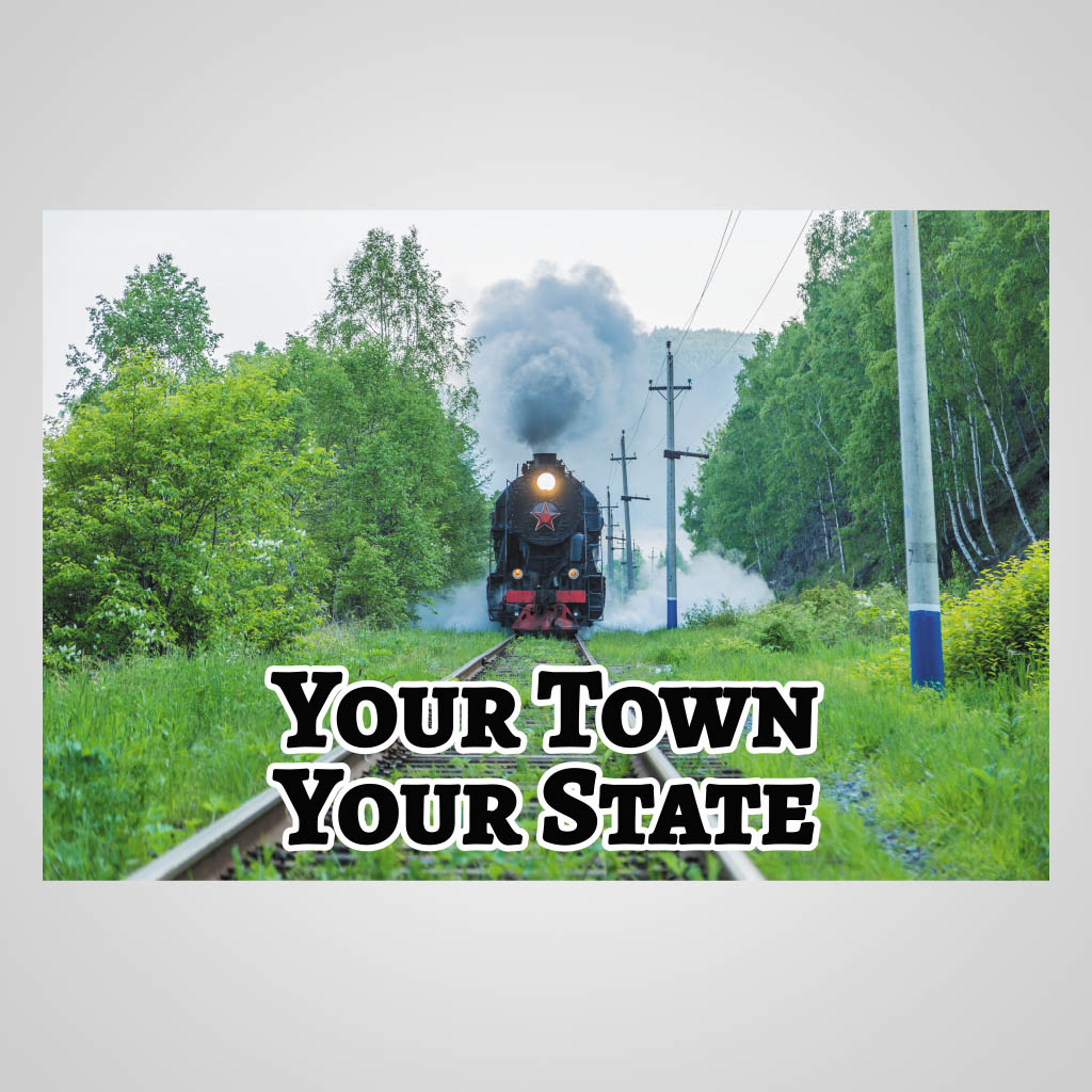 Train Engine With Name Drop JMS Design JMS00535